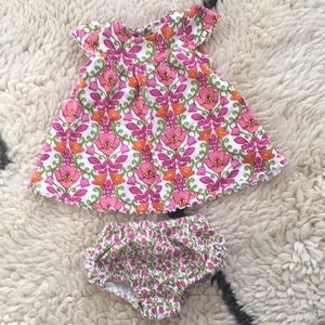 EUC Vera Bradley baby dress size 3-6 months